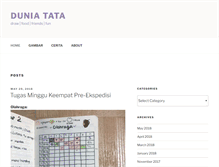 Tablet Screenshot of duniatata.com